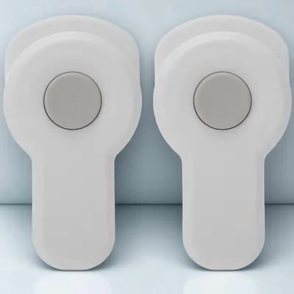 FONDOTIN Childproof Oven Lock White Plastic for Home Use Easy Install