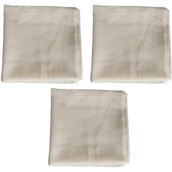 FONDOTIN 3Pcs Kitchen Tool Cotton Cheesecloth for Baking 11.8x7.9in