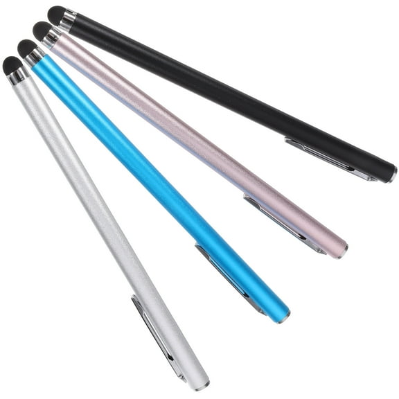 FONDOTIN 4Pcs Electronic Screen Stylus Pens Assorted Color Compatible with Phone and Tablet