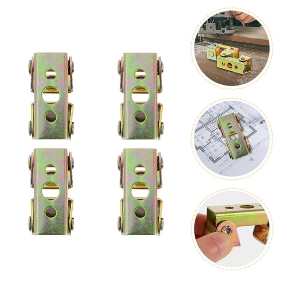 FONDOTIN 4Pcs Adjustable Welding Clamps Tool Magnetic Stainless Steel Welding Panel Clamps for ering
