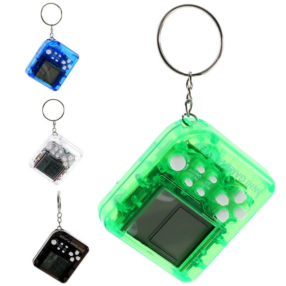 FONDOTIN 4-Pack Game Console Keychains, Assorted Colors, Decorative Hanging Key for Cars, Backpacks, and Bags