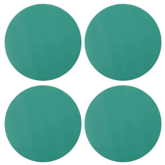 FONDOTIN Diy Craft Board Engraving Material Supply Carving Plates Green Pvc 4Pcs