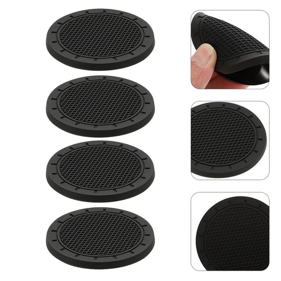 FONDOTIN 4pcs Coasters For Drinks Cup For Insulation Non Slip Protection For Cup Holders Everyday Use Stylish Design
