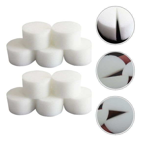 FONDOTIN 50PCS Seedling Sponge Planting Sponges White Higher Yield Gardening Tools