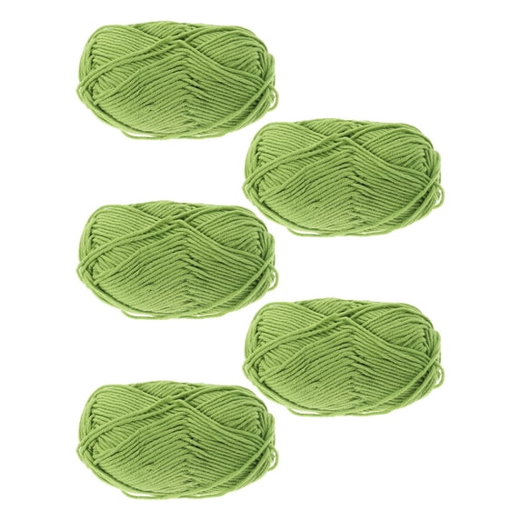 FONDOTIN 5Pcs Crochet Yarn Thread for Celebration and DIY