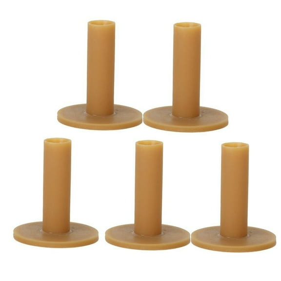 FONDOTIN 5Pcs Rubber Golf Tees for Stable Tee Shots During Winter Golf