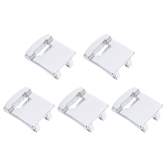 FONDOTIN 5Pcs Silver Multi-Functional Industrial Sewing Machine Foot for Lightweight