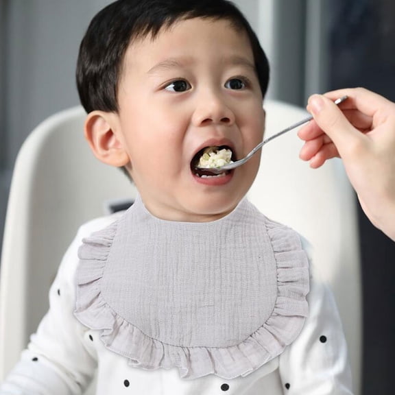 FONDOTIN 6 Pcs Baby Drooling Bibs Practical Design Cotton for Infants