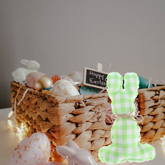 FONDOTIN Easter Bunny Decor Assorted Color Cotton Creative Design for Party