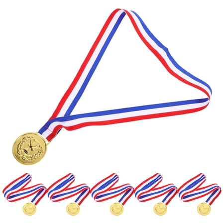 FONDOTIN Student Award Medals Round Trophy Design 6PCS 18X1.9X0.1In