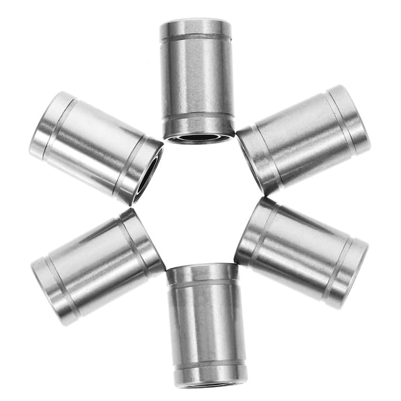FONDOTIN 6pcs Linear Motion Bushing Steel for Technicians