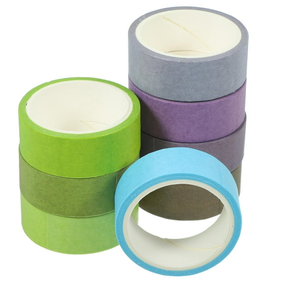 FONDOTIN Crafts Tape Diy Projects 8 Rolls 12.2x4x4Cm