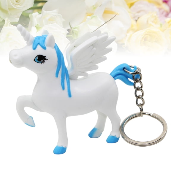 FONDOTIN Bag Pendant Keychain Adorable Design Metal LED Lighting 1Pcs for Women Birthday