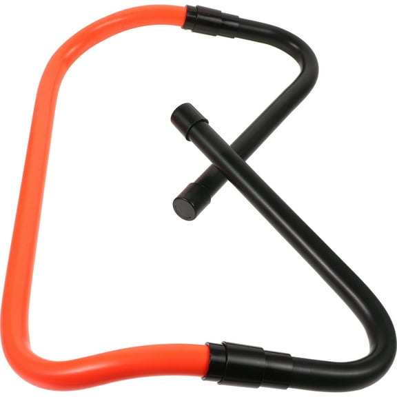 FONDOTIN Agility Training Equipment Training Hurdle Orange Foldable Design 1Set