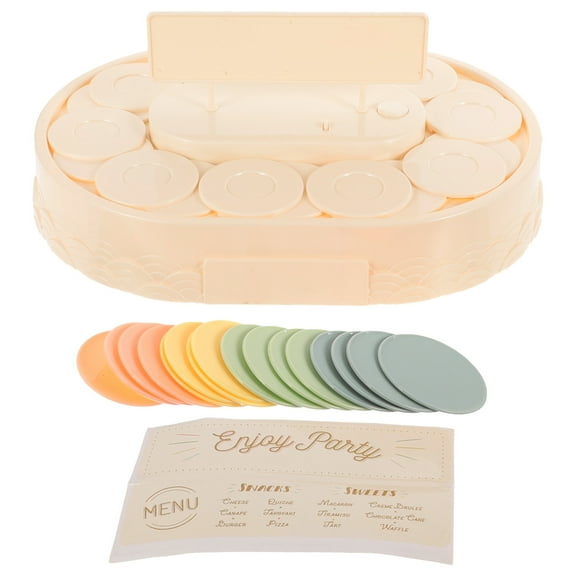 FONDOTIN Automatic Rotating Sushi Holder Turntable Assorted Color 1Set