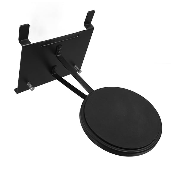 FONDOTIN Mute Drum Practice Pad with Steel Pedal for Precision Double Bass Drum Technique