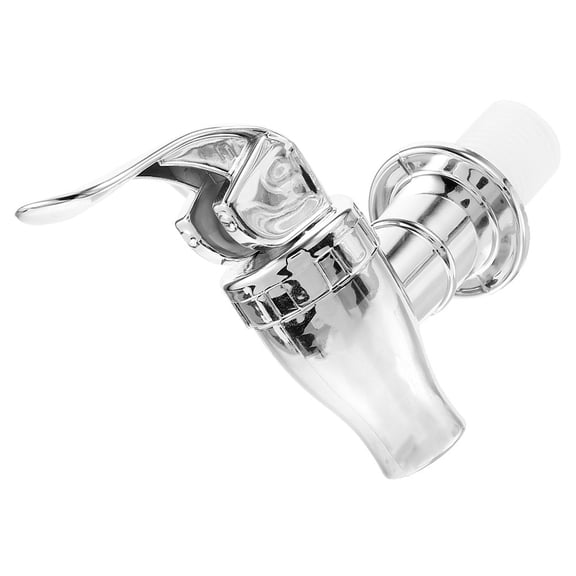 FONDOTIN Beverage Spigot for Kitchen Use ABS Silver Easy Installation 1Pack