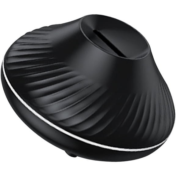 FONDOTIN 1Set Black Aromatherapy Diffuser with Flame Imitation for Home Bedroom Office Use