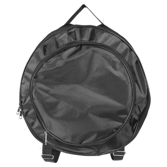 FONDOTIN Snare Drum Storage Bag in Black for Safe Percussion Instrument Carry and Storage
