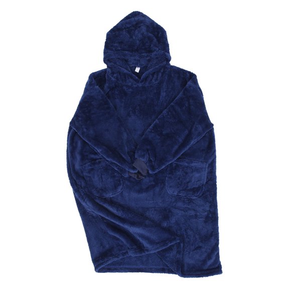 FONDOTIN Oversized Hoodie for Women Wearable Blanket Hoodie Blue 1Pack for Fall Nights