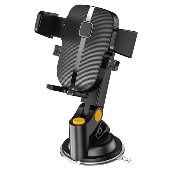 FONDOTIN Black Car Phone Holder Stand Universal Mobile Support for Dashboard Use