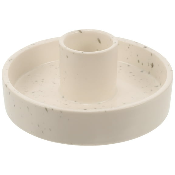 FONDOTIN  Ceramic Candle Holder Antique Tealight Stick Dining Room Table Decor