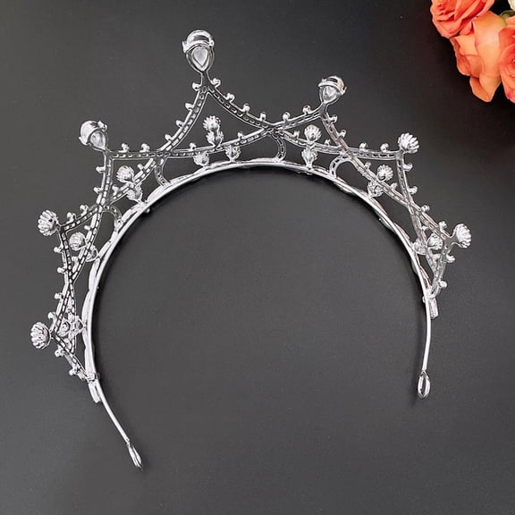 FONDOTIN Bridal Tiara Wedding Hair Decoration for Women Special Occasions 1Pcs
