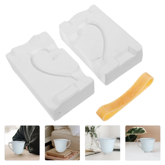 FONDOTIN Clay Pottery Molds for Diy Handmade Creation 15.0X9.0X5.5In 1Set
