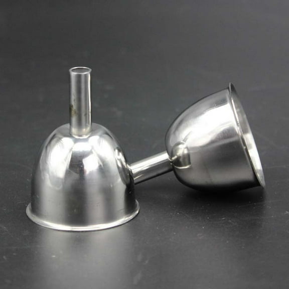 FONDOTIN Spice Funnel for Jars Stainless Steel Conical 1Set