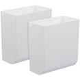 thumbnail image 1 of FONDOTIN Craft Storage Box Wall Mounted 2Pcs PP Material Simple Design Modern Space Saving 3.9X3.5X1.9in, 1 of 8