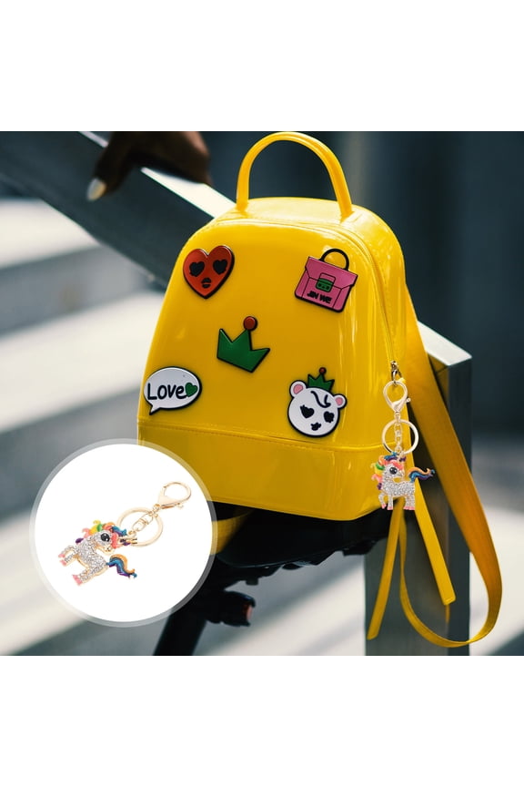Cute Keyring Multi Colored Modern Appearance for Women 1Pcs