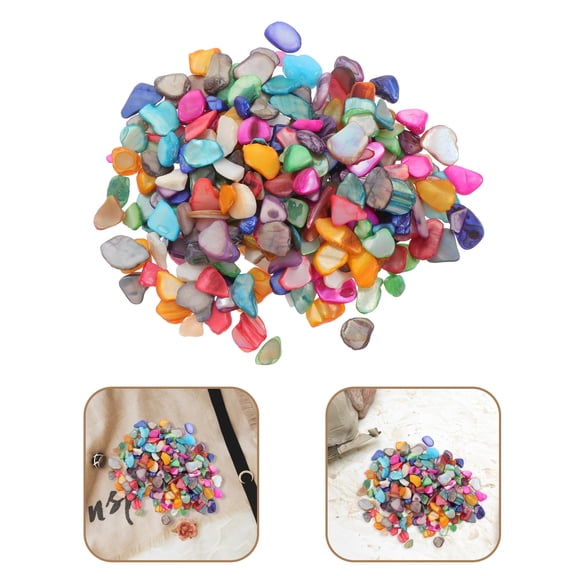 FONDOTIN Craft Tiles Assorted Colors Irregular Tile Material Set for Mosaic Art and Home Decoration