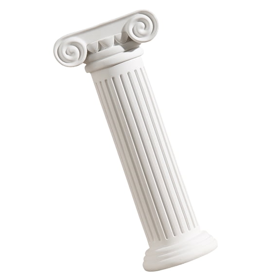 FONDOTIN Decorative White Roman Pillar Flower Stand for Wedding and Home Decor