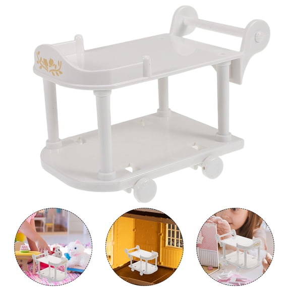 Cibo In Miniatura Per Casa Delle Bambole – Bistecca Con Patatine Su Piatto Di Carta – Scala 1:12 – Delph Miniatures - Foto 2