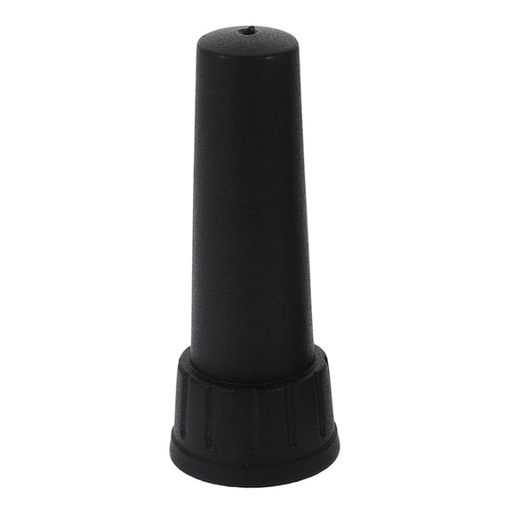 FONDOTIN Easy Install Black Rubber Umbrella Tip Cap Replacement for Long Pole and Cane Umbrellas