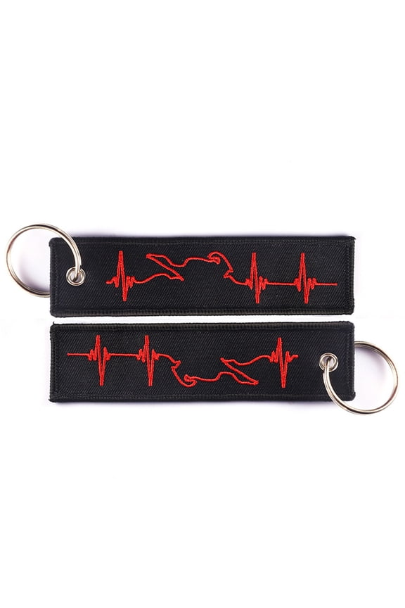 Stylish Black Keychain for Keys with Scratch-Resistant Design, Perfect for Organizing and Everyday Use