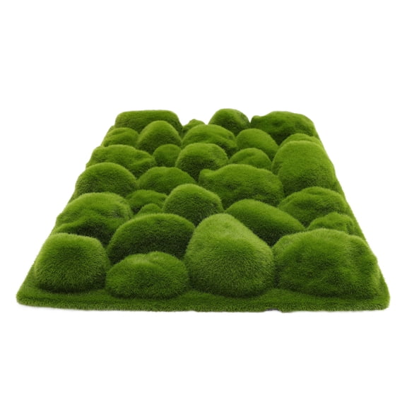 FONDOTIN Fake Moss Foam Wall Panel for Greenery Backdrop and Home Decoration with Easy Care
