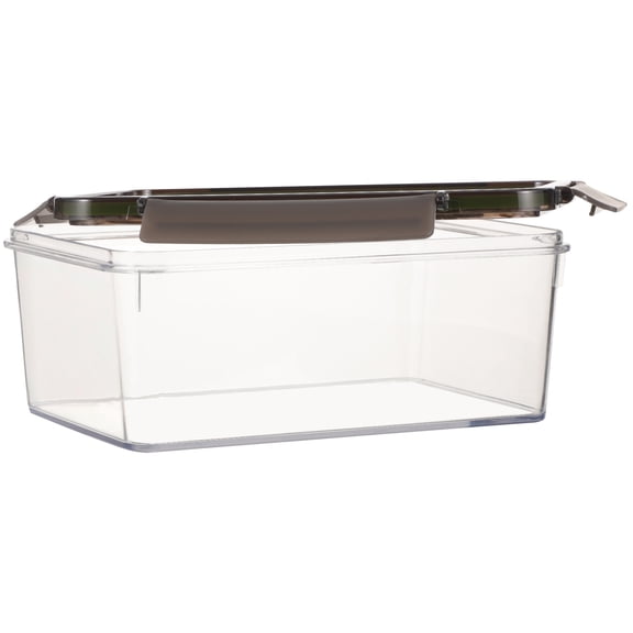 FONDOTIN Reusable Sealed Food Grade Plastic Container for Condiments Beans and Powders Storage