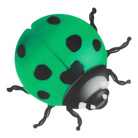 FONDOTIN Garden Ladybugs Wall Decor Iron Art Sculpture for Decor with Bright Colors and Fine Craftsmanship 6.5 inches