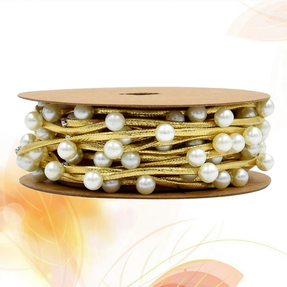 FONDOTIN Golden Leather Rope for present Box Packaging and Decorative Cords 1Set