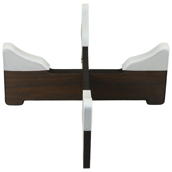 FONDOTIN Wooden Hand Pan Drum Stand Multi Color for Musical Instruments