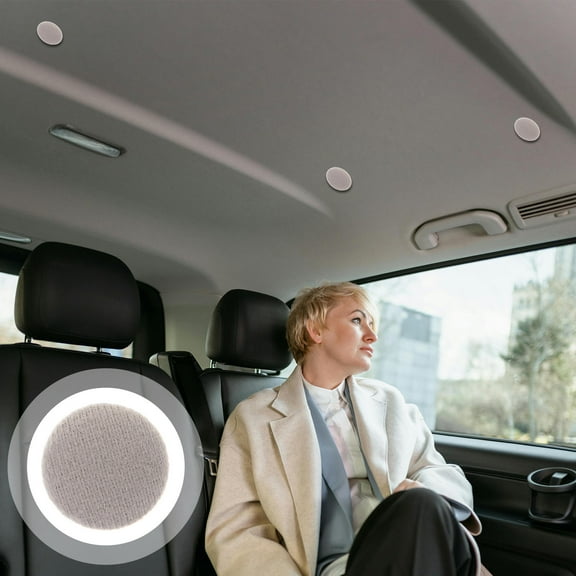 FONDOTIN Headliner Button Replacement Car Roof Headliner Repair Kit Cloth 50pcs