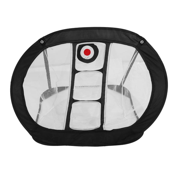 FONDOTIN Golf Chipping Net Set Black 210D Polyester 1Set for Outdoor Practice