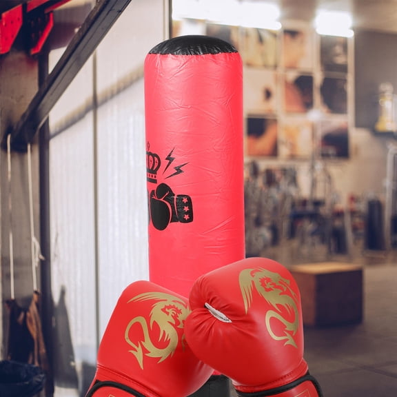 FONDOTIN Sturdy Inflatable Punching Column for Boxing Fitness and Sports Training