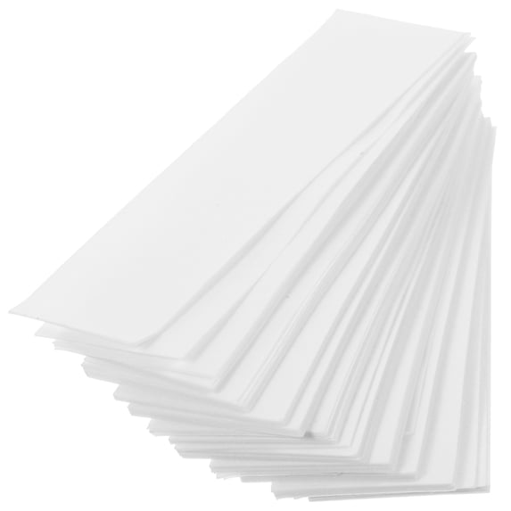 FONDOTIN Laboratory Paper Strip for Experiment Use Safe and Absorbent White Paper 500 Sheets