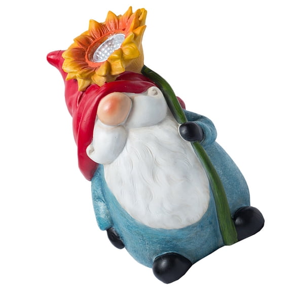 FONDOTIN Garden House Statue Resin Dwarfs Home Decoration Multi 1Pack Spring Decor