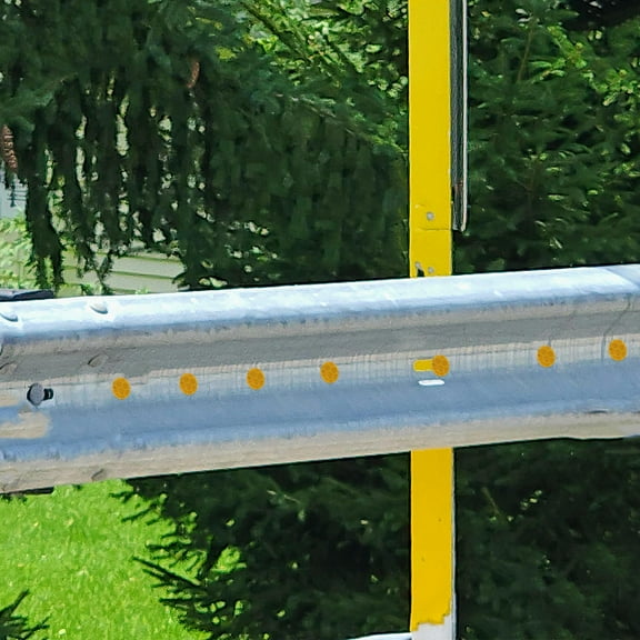 FONDOTIN colored push pins Reflective Trail Markers Metal for Cyclists 50pcs