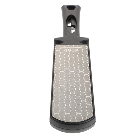FONDOTIN Household Kitchen Sharpener Double-Sided Emery Sharpener for Cutters and Scissors