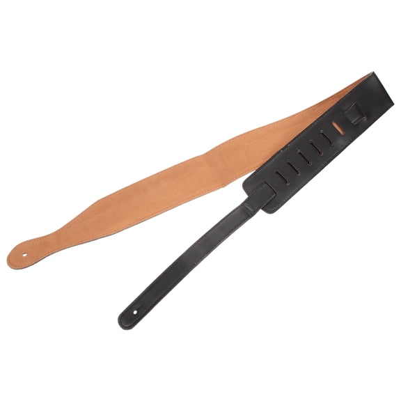 FONDOTIN Musical Instrument Straps Leather Black 1Set for Stage and Gatherings