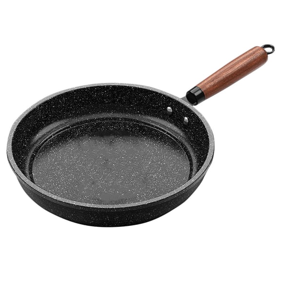 FONDOTIN Nonstick Small Egg Pan Black for Easy Cleaning 1Pack